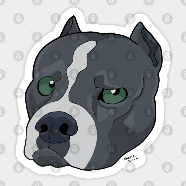 American Bully Sticker by ApolloOfTheStars